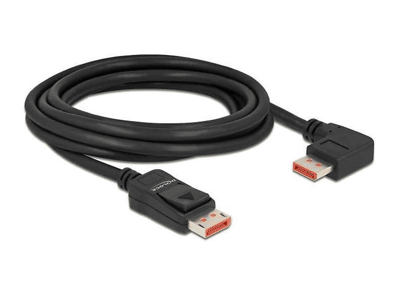 Kabel, Port 87067 Display - Schwarz DELOCK