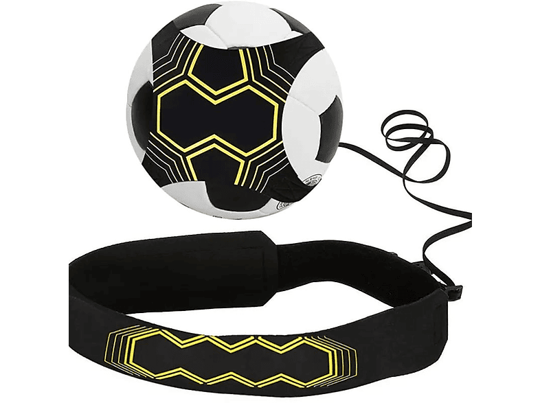Fußball Schwarz Elastischer Gelb / Fußball-Trainingsgürtel für Trainingsgurt INF