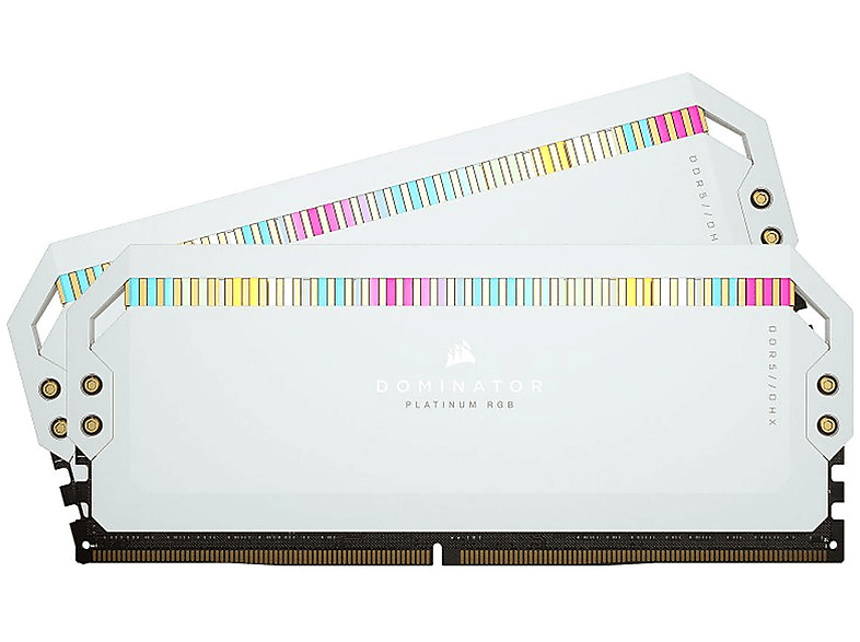 CORSAIR 2x16GB, 1.25V, 36-36-36-76, RGB, White Hsp Speicher-Kit 32 GB DDR5