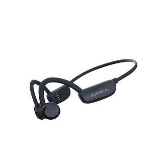Auriculares deportivos - SYNTEK Auriculares de natación Bluetooth de conducción ósea Kopfhörer, Control remoto, Bluetooth, negro