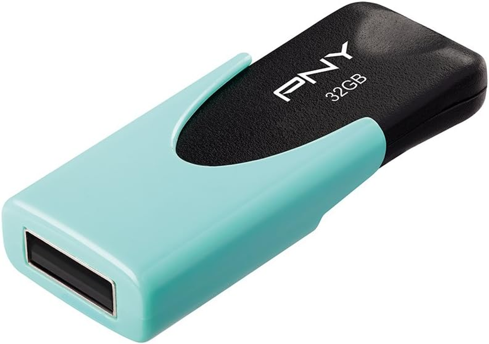 32 Attaché USB-Flash-Laufwerk PNY GB) 4 (Pastell-aqua,
