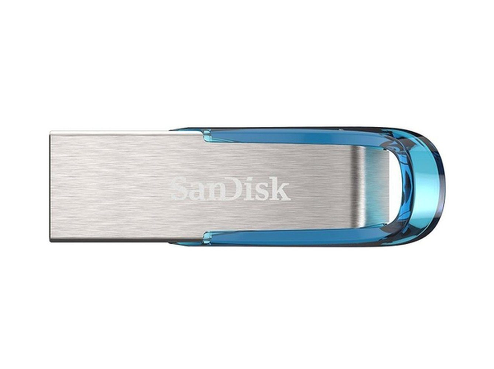 und USB-Flash-Laufwerk SANDISK SDCZ73-064G-G46B 64 Blau, GB) (Silber