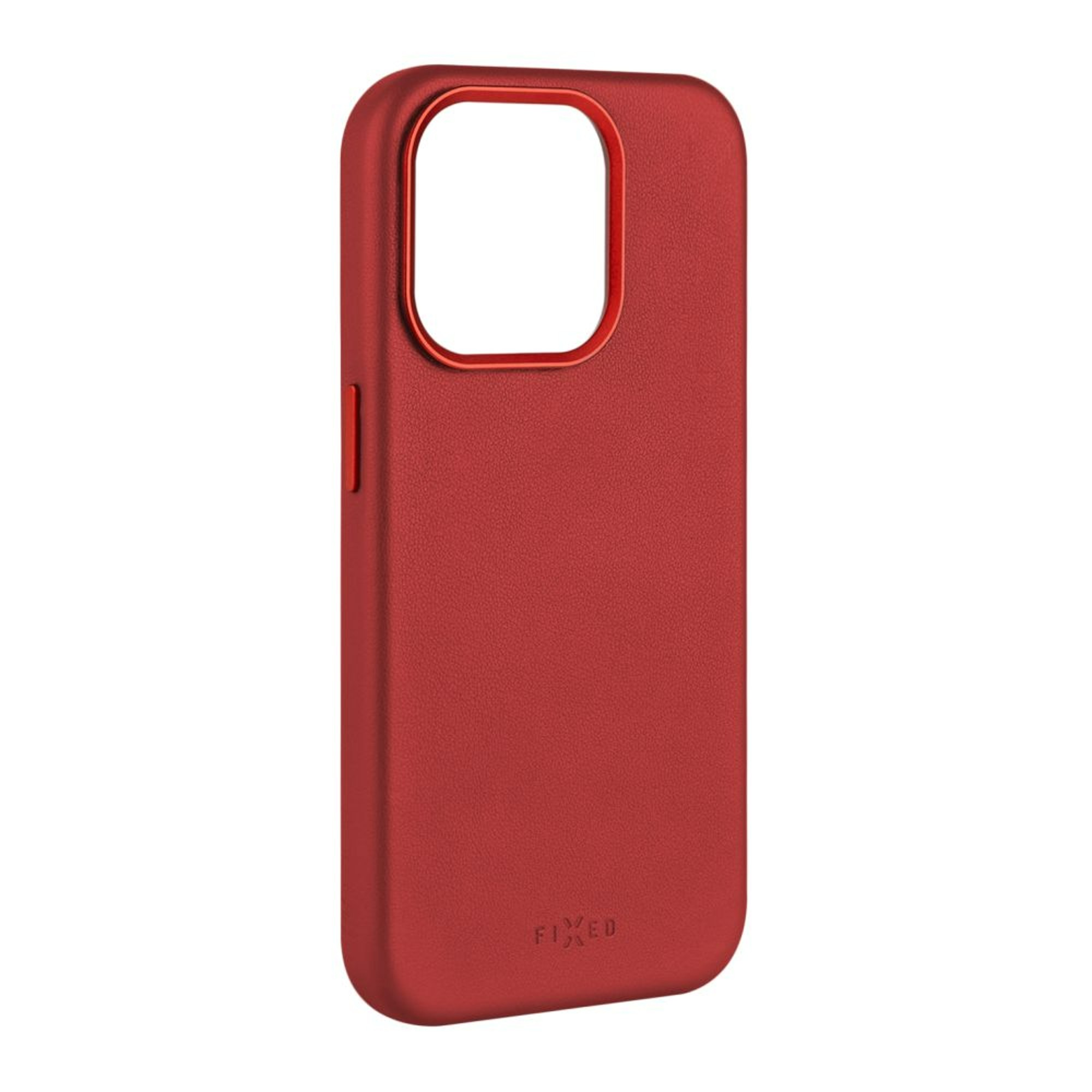 iPhone 15, FIXED Backcover, FIXLM-1200-RD, MagLeather Apple, Rot