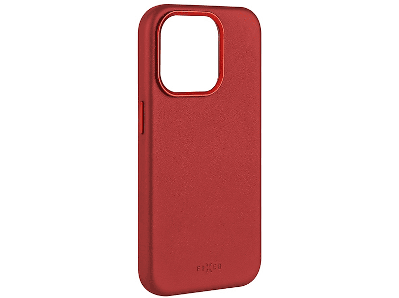 FIXLM-1202-RD, MagLeather Apple, Backcover, Rot 15 iPhone FIXED Pro,