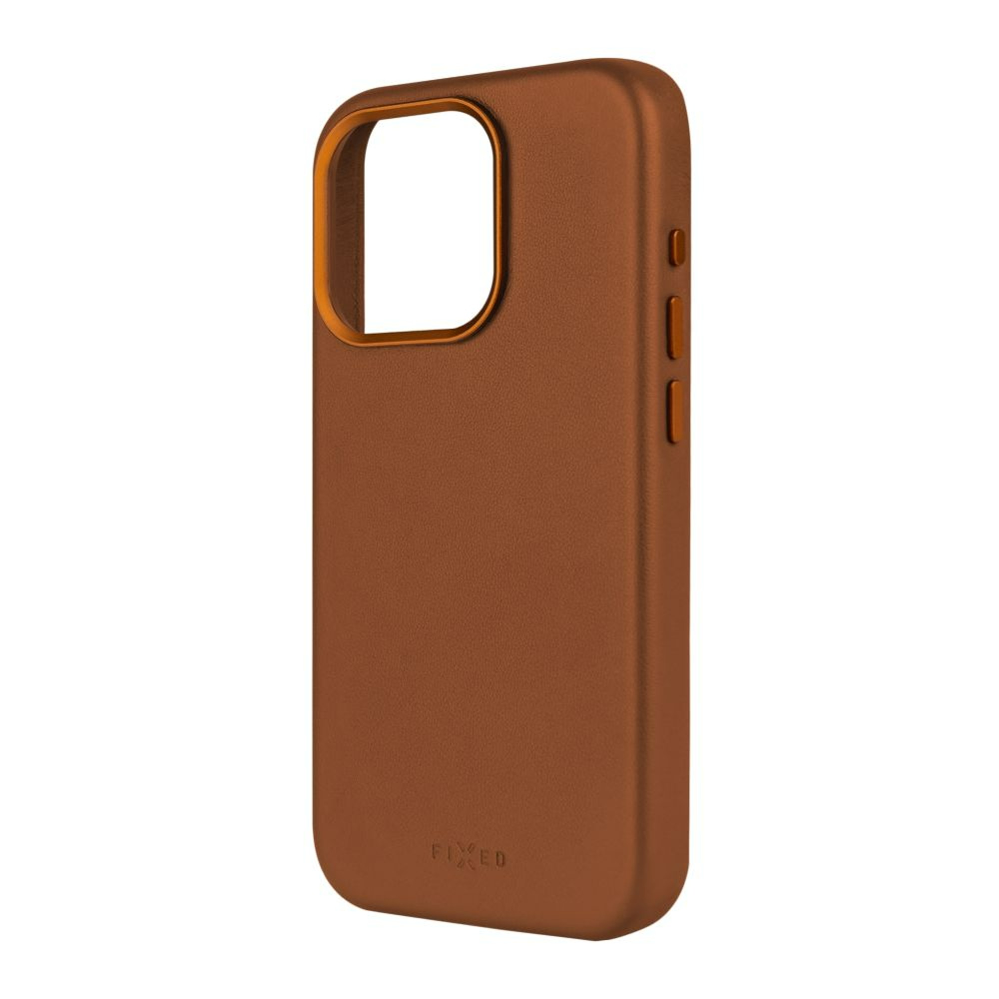 FIXED MagLeather FIXLM-1202-BRW, Backcover, 15 Pro, Apple, iPhone Braun