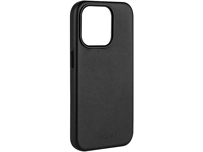 FIXED MagLeather FIXLM-1202-BK, Backcover, Apple, iPhone 15 Pro, Schwarz