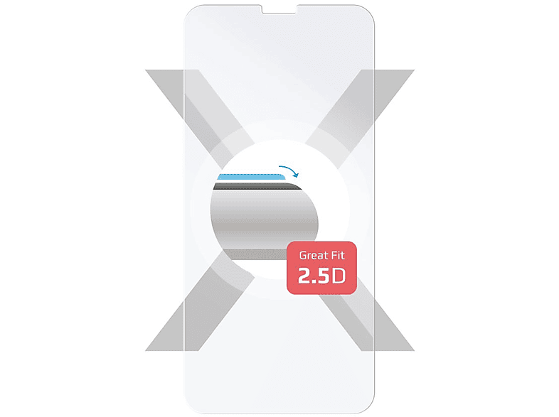 FIXED FIXG-1201 Schutzglas(für iPhone 15 Plus Apple)