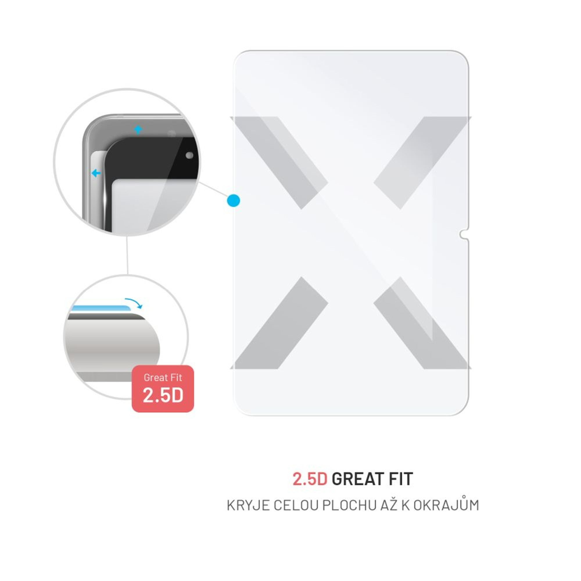 FIXED FIXGT-987 Schutzglass(für Xiaomi) 6 Pad