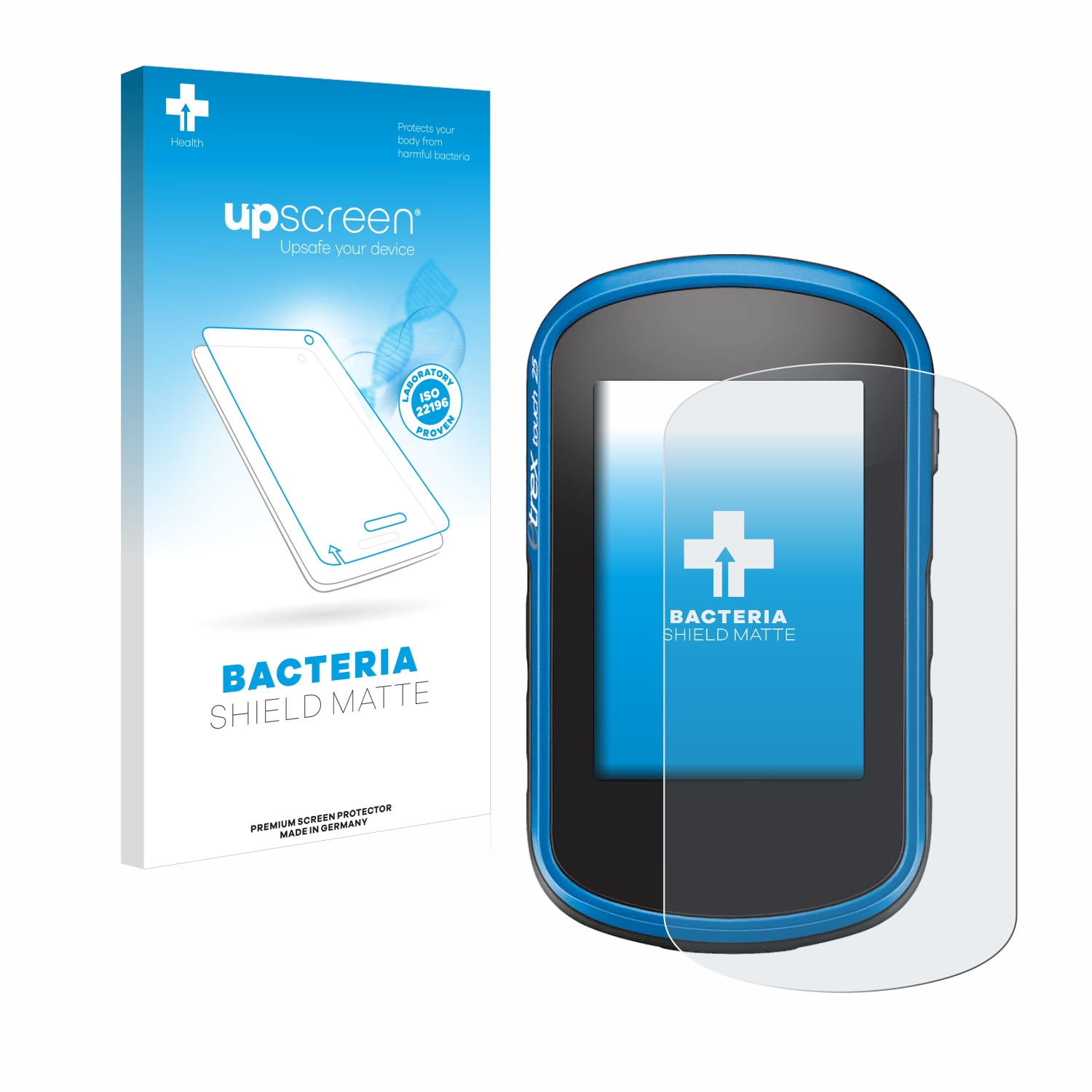 UPSCREEN antibakteriell entspiegelt matte Schutzfolie(für 35) eTrex Touch Garmin