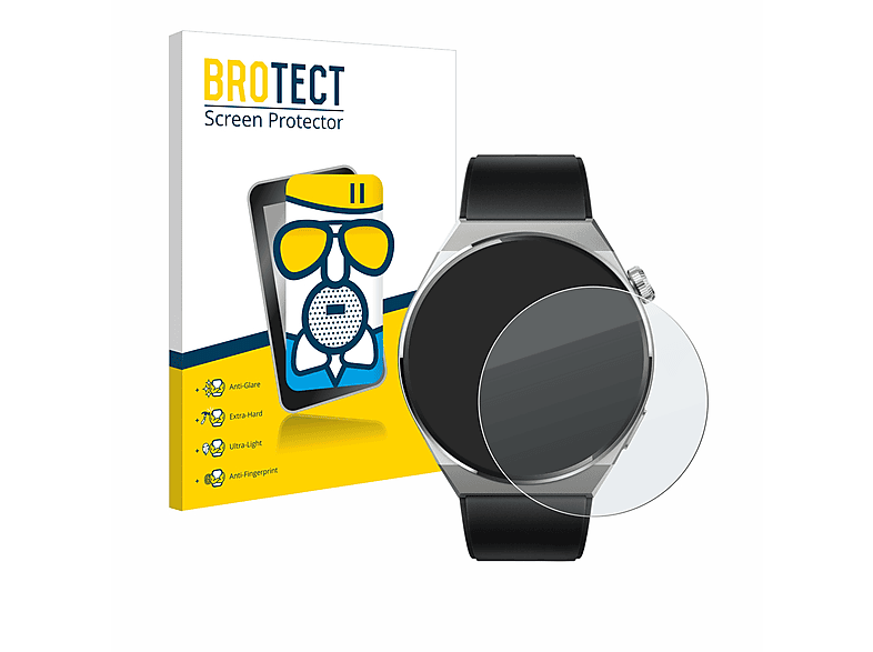 BROTECT Airglass matte Huawei GT Schutzfolie(für Watch Pro Titanium (46mm)) 3