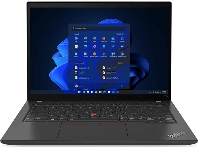 LENOVO ThinkPad, Display, Schwarz Zoll RAM, 32 680M, Notebook Radeon Ryzen™ Prozessor, AMD 7 GB GB 1000 SSD, AMD mit 14