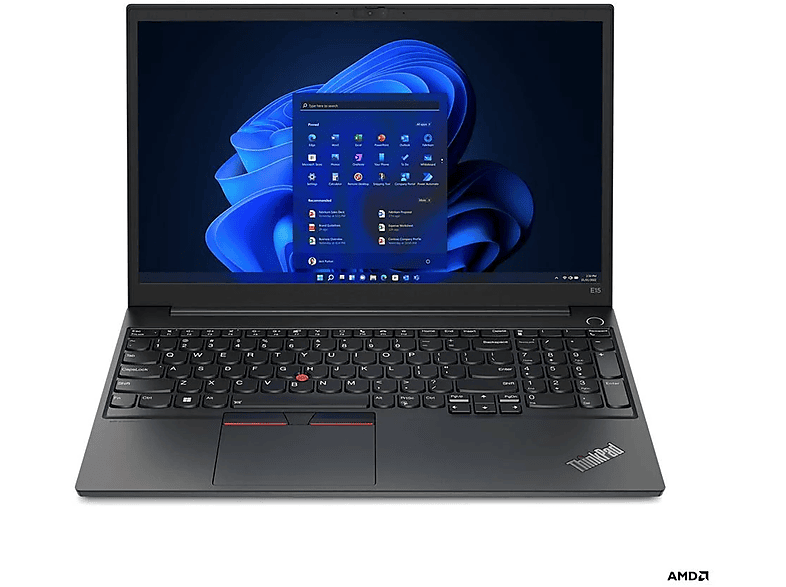 LENOVO ThinkPad, Notebook mit 15,6 Zoll Display, AMD Ryzen™ 7 Prozessor, 16 GB RAM, 512 GB SSD, AMD Radeon Graphics, Schwarz