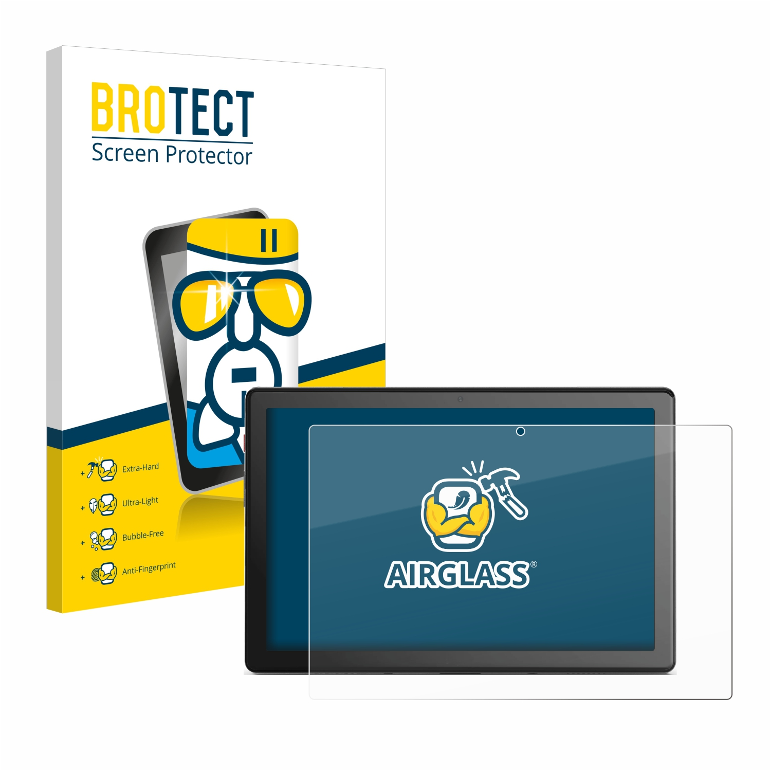 BROTECT Airglass Computer Emporia klare Bild Schutzfolie(für Tablet Edition)
