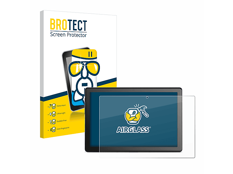 BROTECT Airglass klare Edition) Schutzfolie(für Bild Emporia Tablet Computer