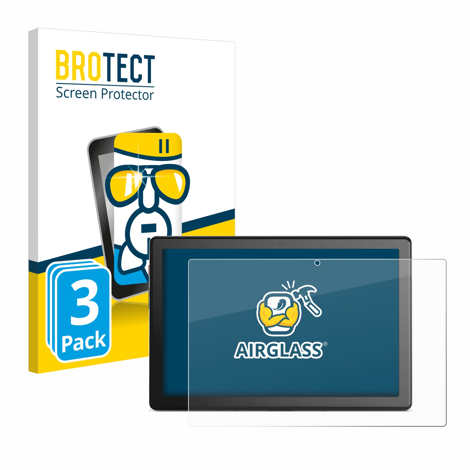 Bild Emporia Airglass klare Edition) Schutzfolie(für Tablet 3x BROTECT Computer