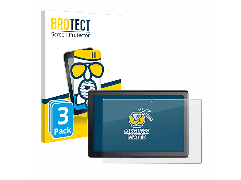 BROTECT 3x Emporia Bild Tablet matte Computer Schutzfolie(für Edition) Airglass