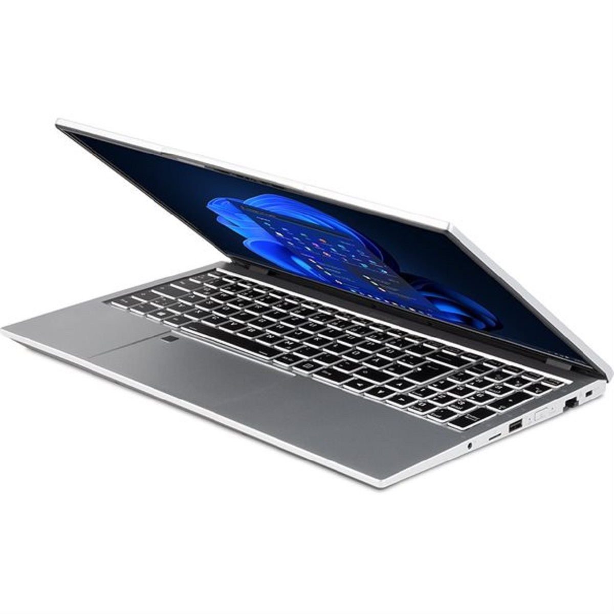 TERRA MOBILE 15,6 i7 i7-1260P GB Core™ Display, mit Zoll Intel® 512 1551P Prozessor, Silber W11P, 16 RAM, GB SSD, Business-Notebook