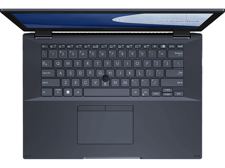 ASUS ExpertBook B2 Notebook RAM, i5 GB Core™ 16 Schwarz Prozessor, 14 512 Display, GB Intel® Zoll B2402CBA-KI0240X, mit SSD