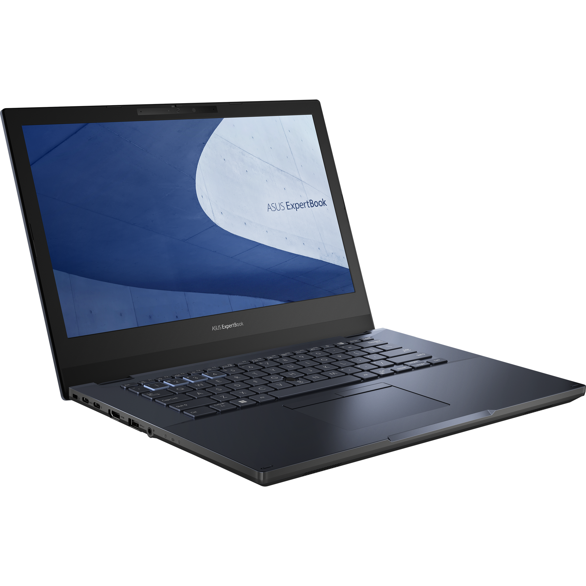 ASUS ExpertBook B2 Notebook RAM, i5 GB Core™ 16 Schwarz Prozessor, 14 512 Display, GB Intel® Zoll B2402CBA-KI0240X, mit SSD