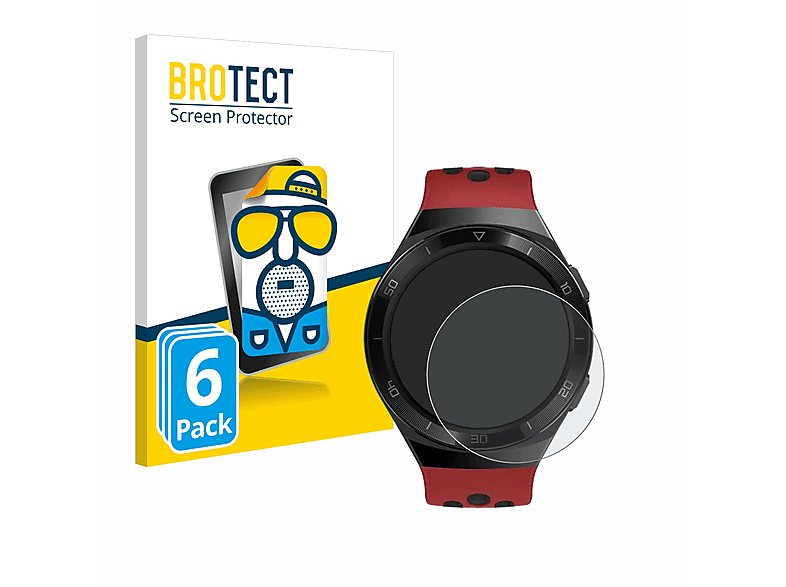 BROTECT 6x matte Schutzfolie(für Huawei 2e) Watch GT