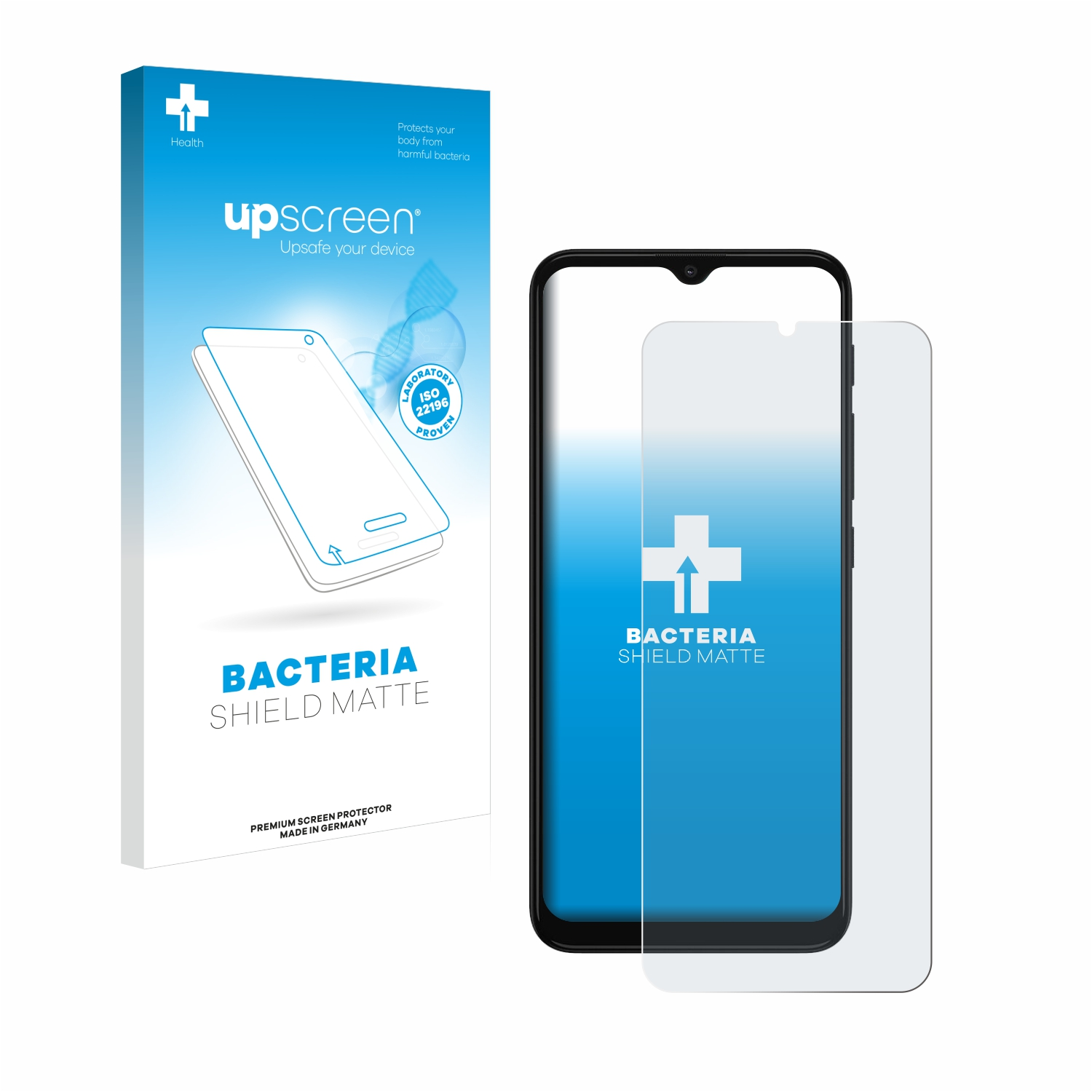 UPSCREEN antibakteriell entspiegelt matte Schutzfolie(für G30) Moto Motorola
