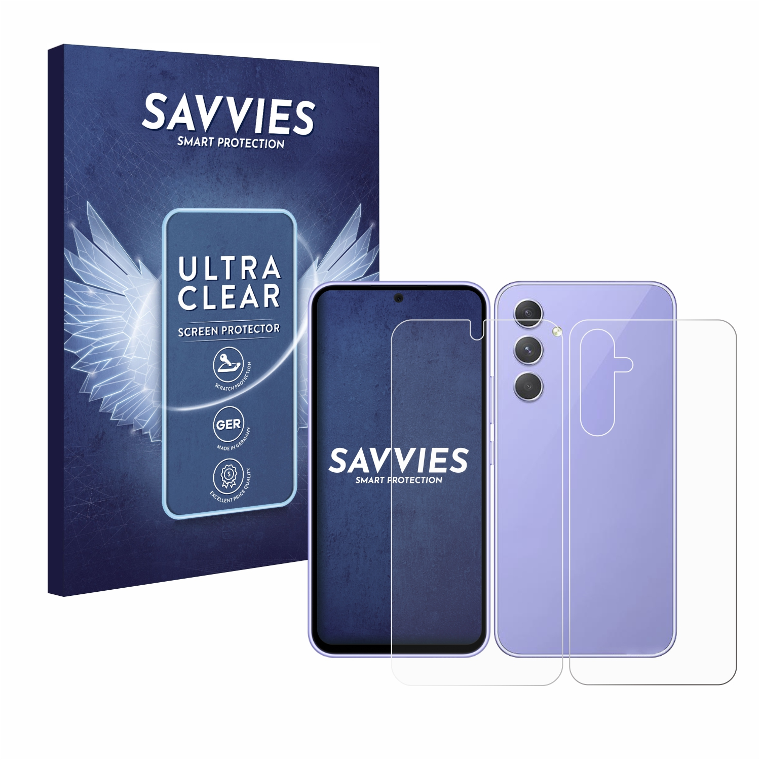 klare 5G) Samsung SAVVIES 18x Galaxy A54 Schutzfolie(für