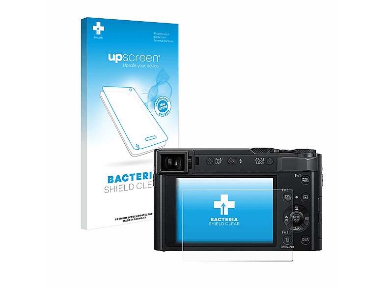 DC-TZ202D) antibakteriell Schutzfolie(für UPSCREEN Lumix Panasonic klare