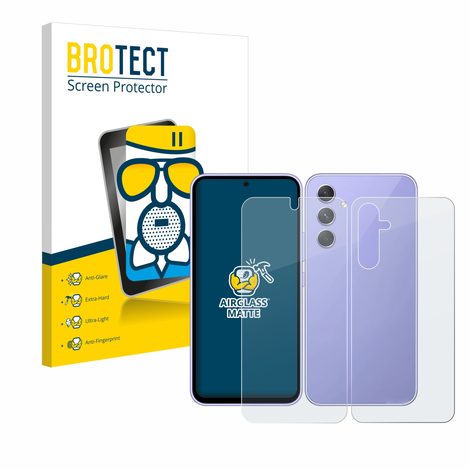 BROTECT Airglass matte Schutzfolie(für A54 5G) Samsung Galaxy