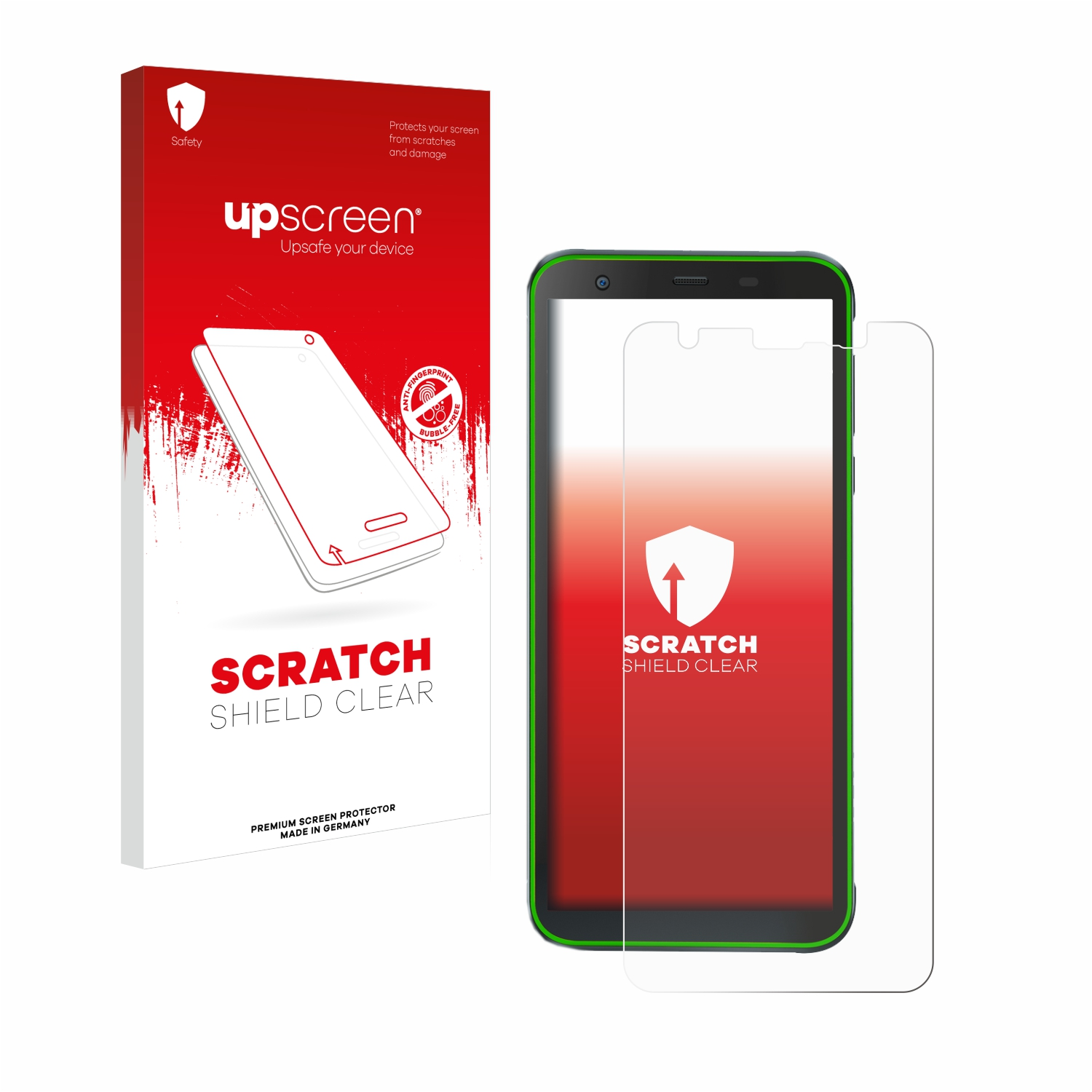 UPSCREEN Kratzschutz klare Pro) BV6300 Schutzfolie(für Blackview