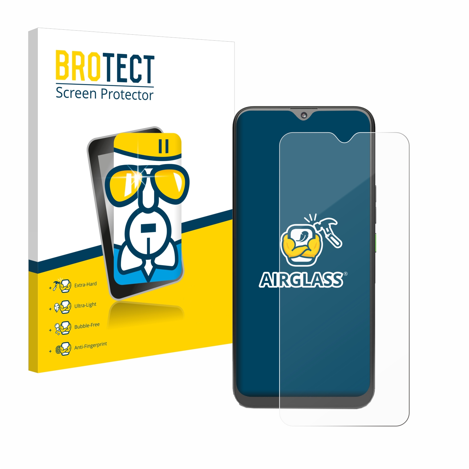 BROTECT Airglass klare Systems Schutzfolie(für Rephone) 4G