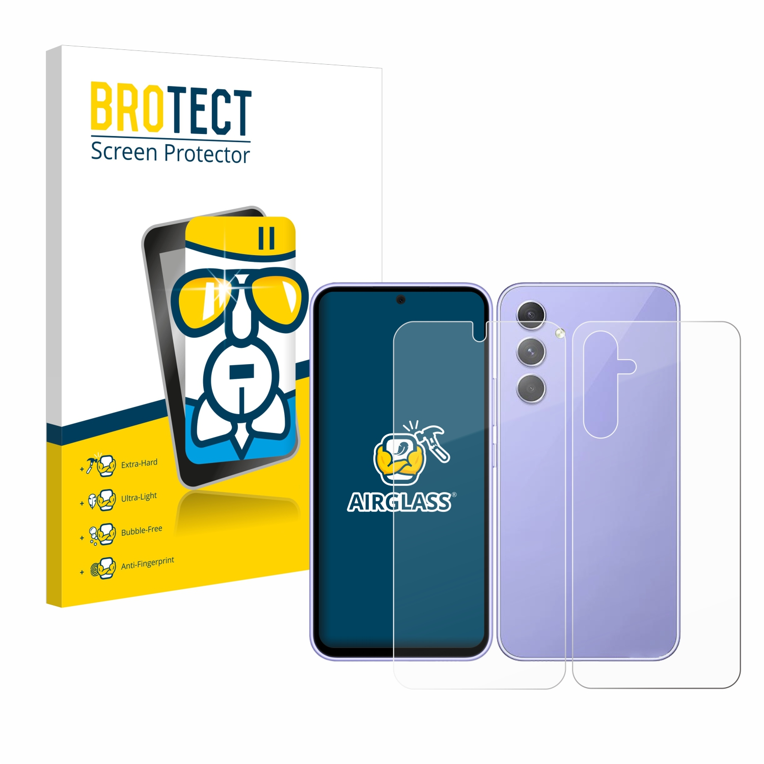 Galaxy Samsung Schutzfolie(für BROTECT A54 Airglass 5G) klare