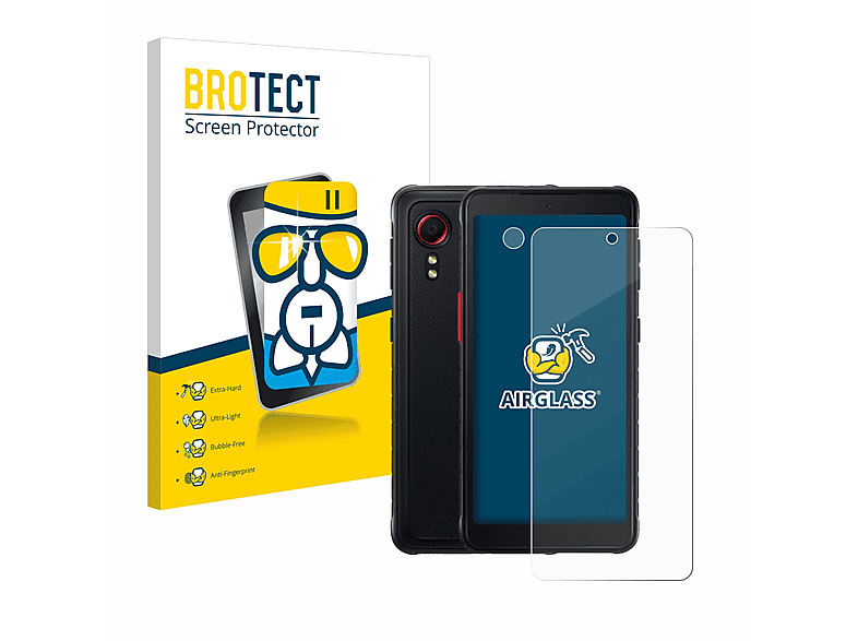 Airglass Schutzfolie(für XCover klare BROTECT Enterprise Galaxy Edition) 5 Samsung