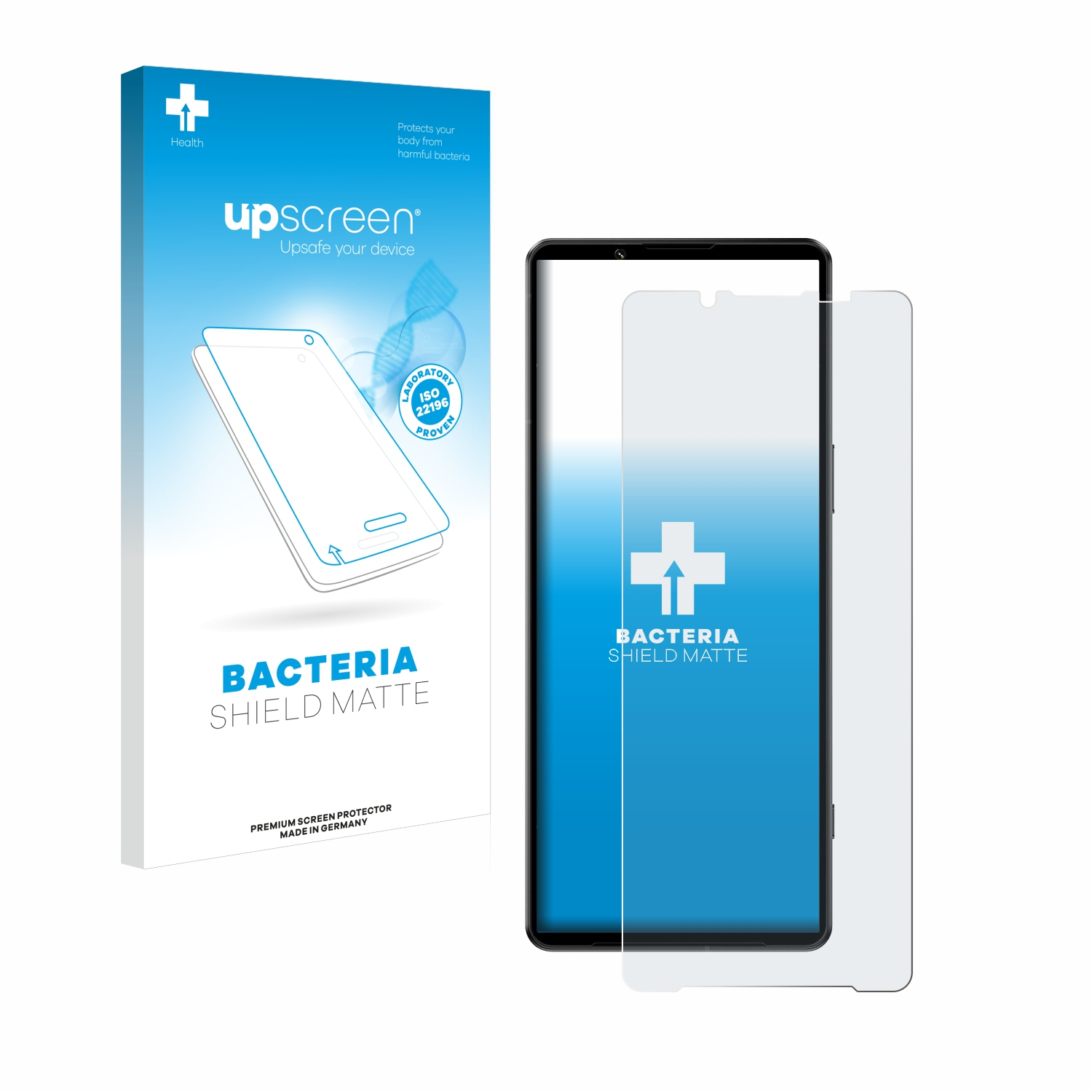 Schutzfolie(für entspiegelt IV) antibakteriell Xperia UPSCREEN 1 Sony matte