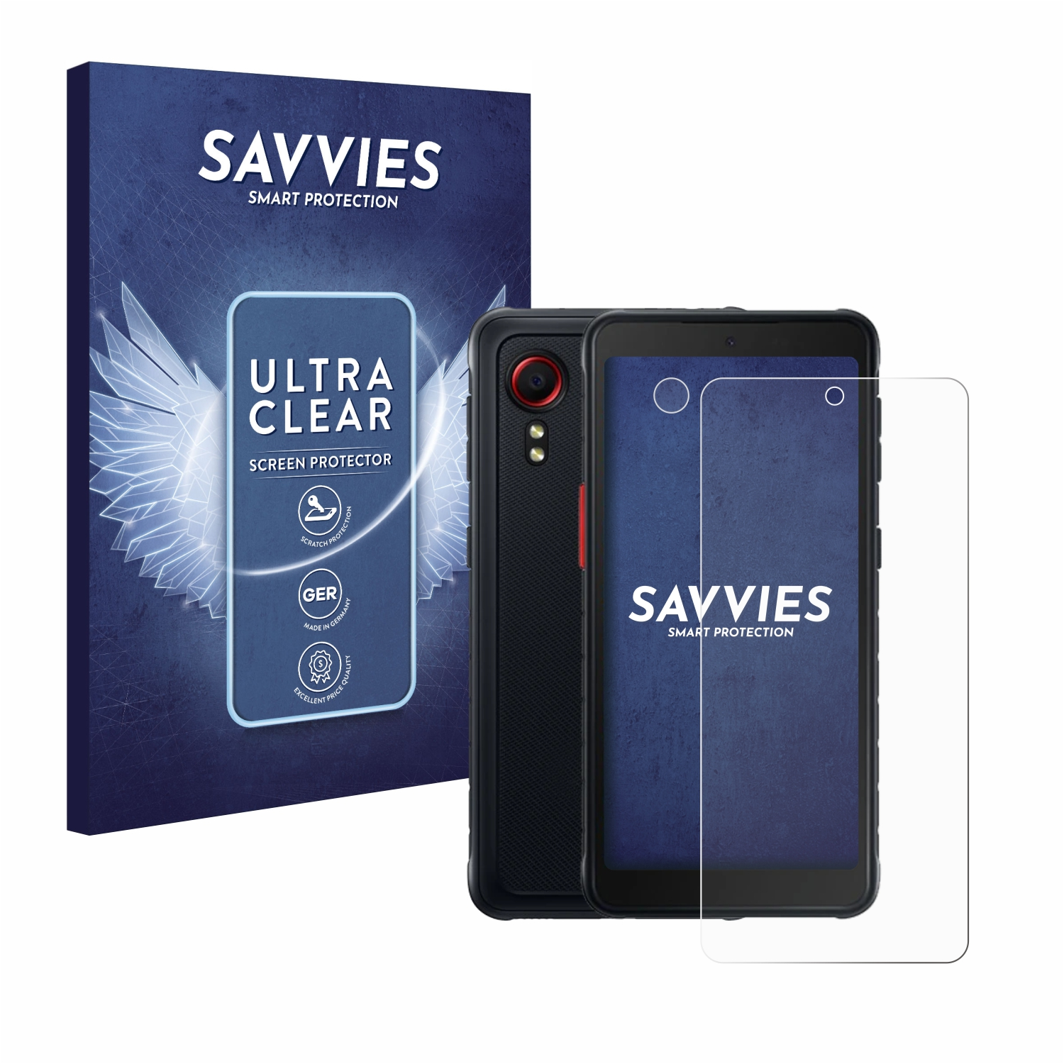 SAVVIES Edition) 18x 5 Samsung Schutzfolie(für Enterprise Galaxy klare XCover