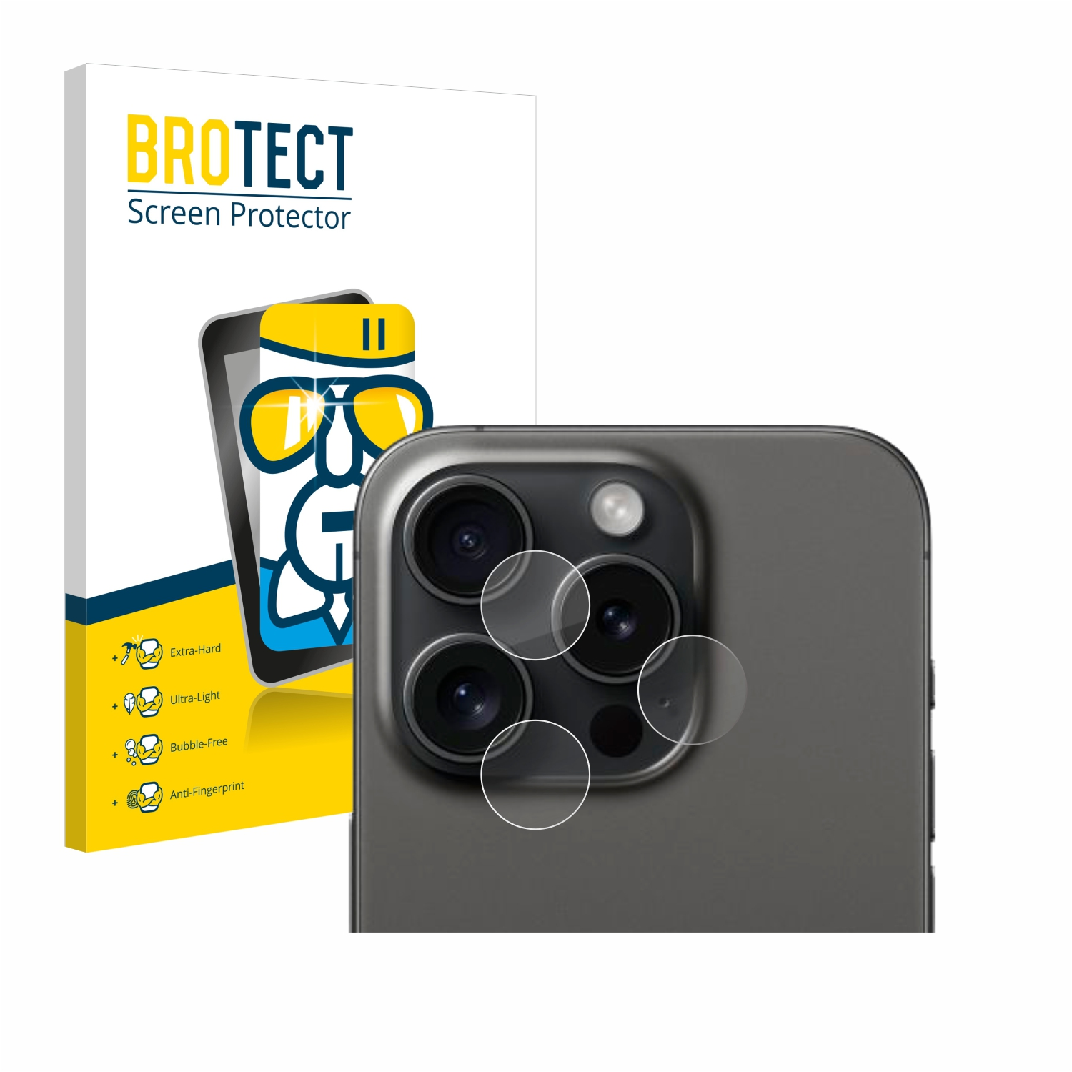 Schutzfolie(für klare Apple iPhone Airglass BROTECT Pro) 15