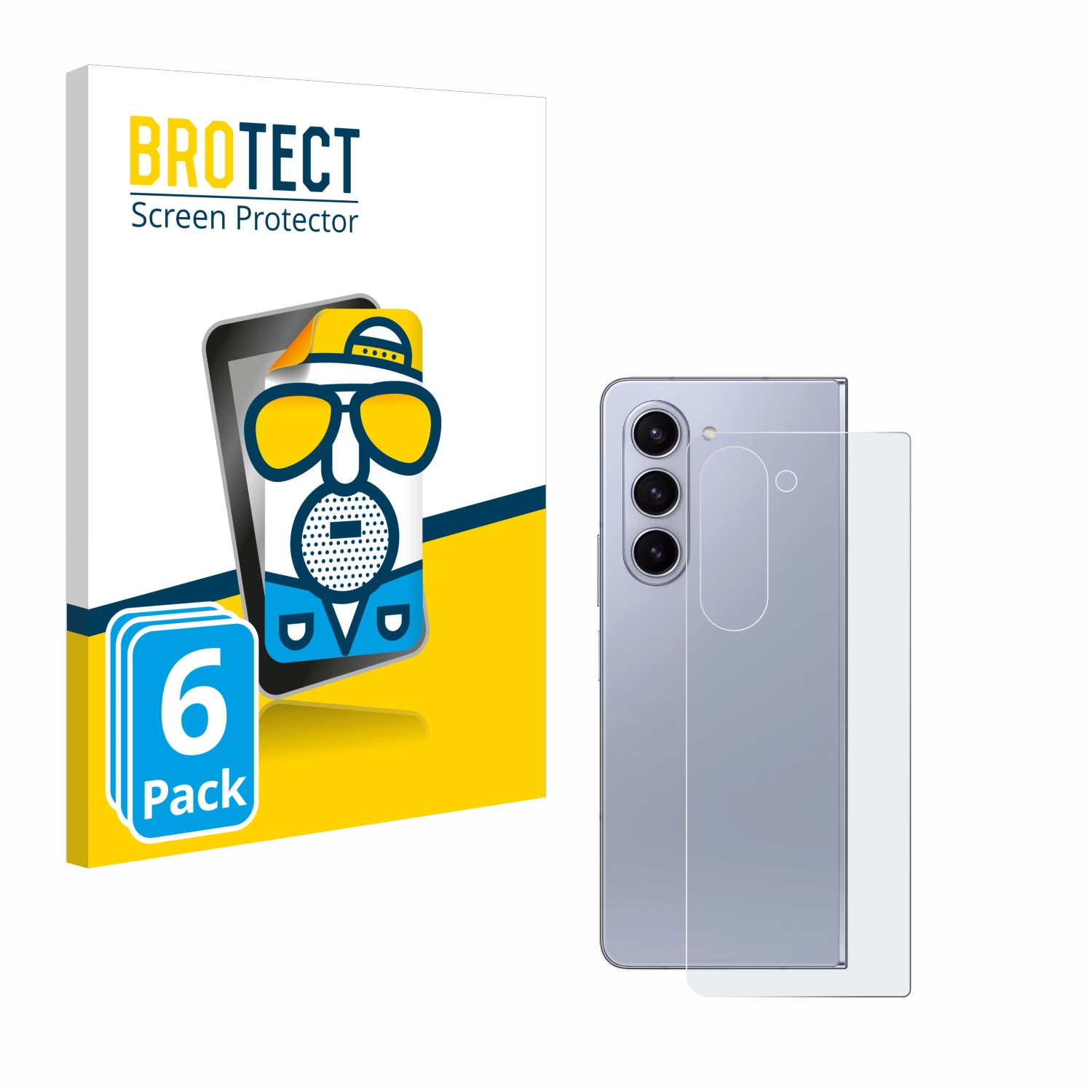 BROTECT 6x matte Samsung 5) Fold Schutzfolie(für Z Galaxy