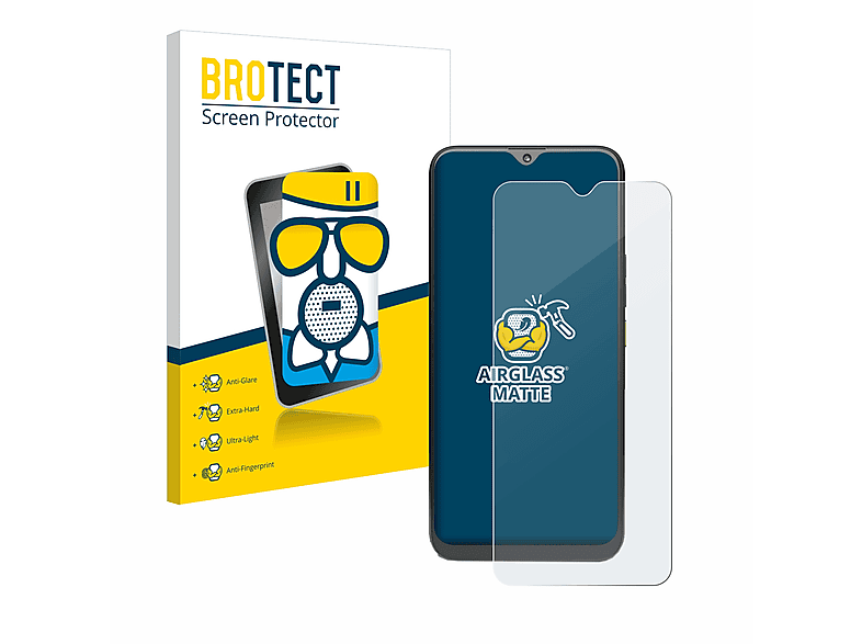 BROTECT Airglass matte Schutzfolie(für 4G Rephone) Systems