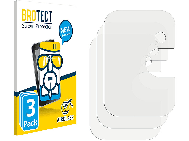 BROTECT 3x Airglass klare Schutzfolie(für ASUS ZenFone 8)