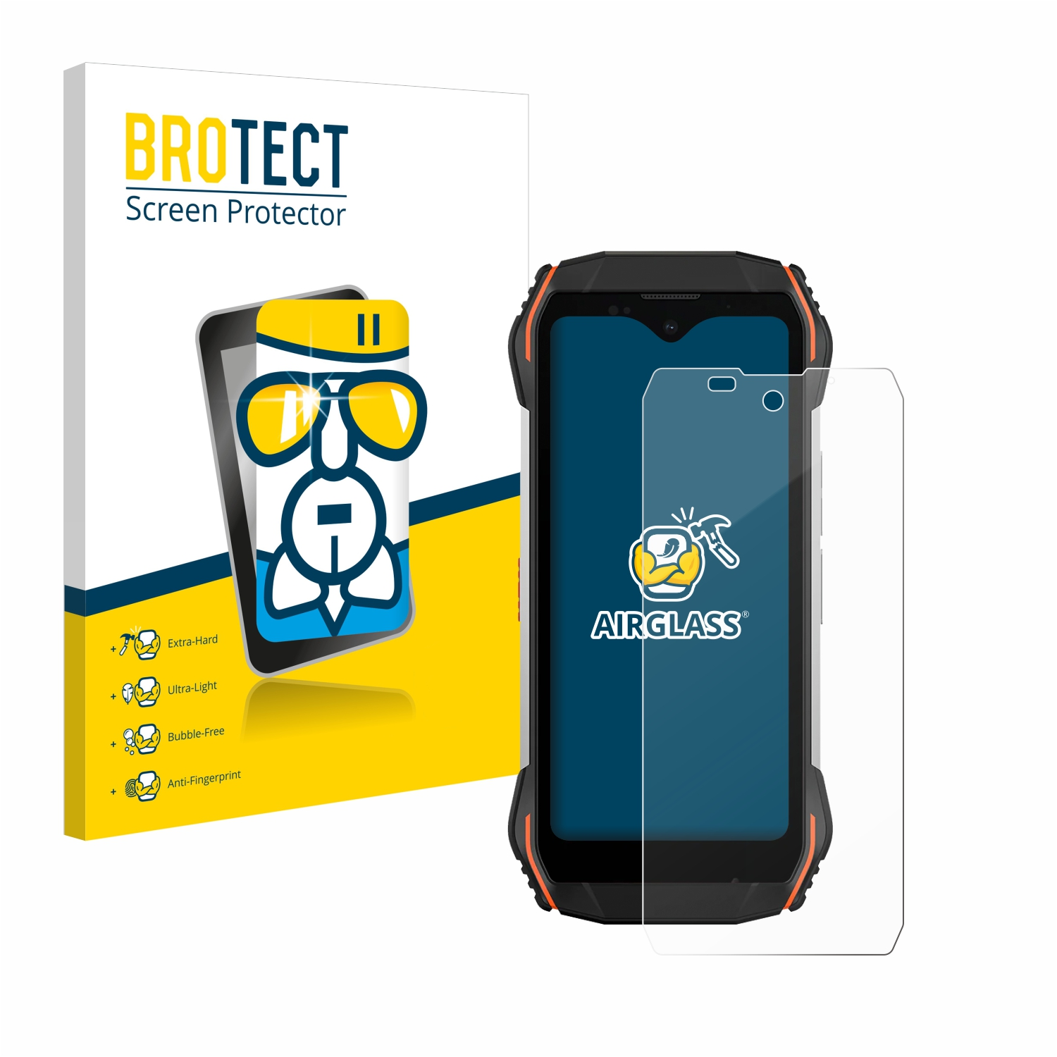 BROTECT Airglass klare Schutzfolie(für Blackview N6000)