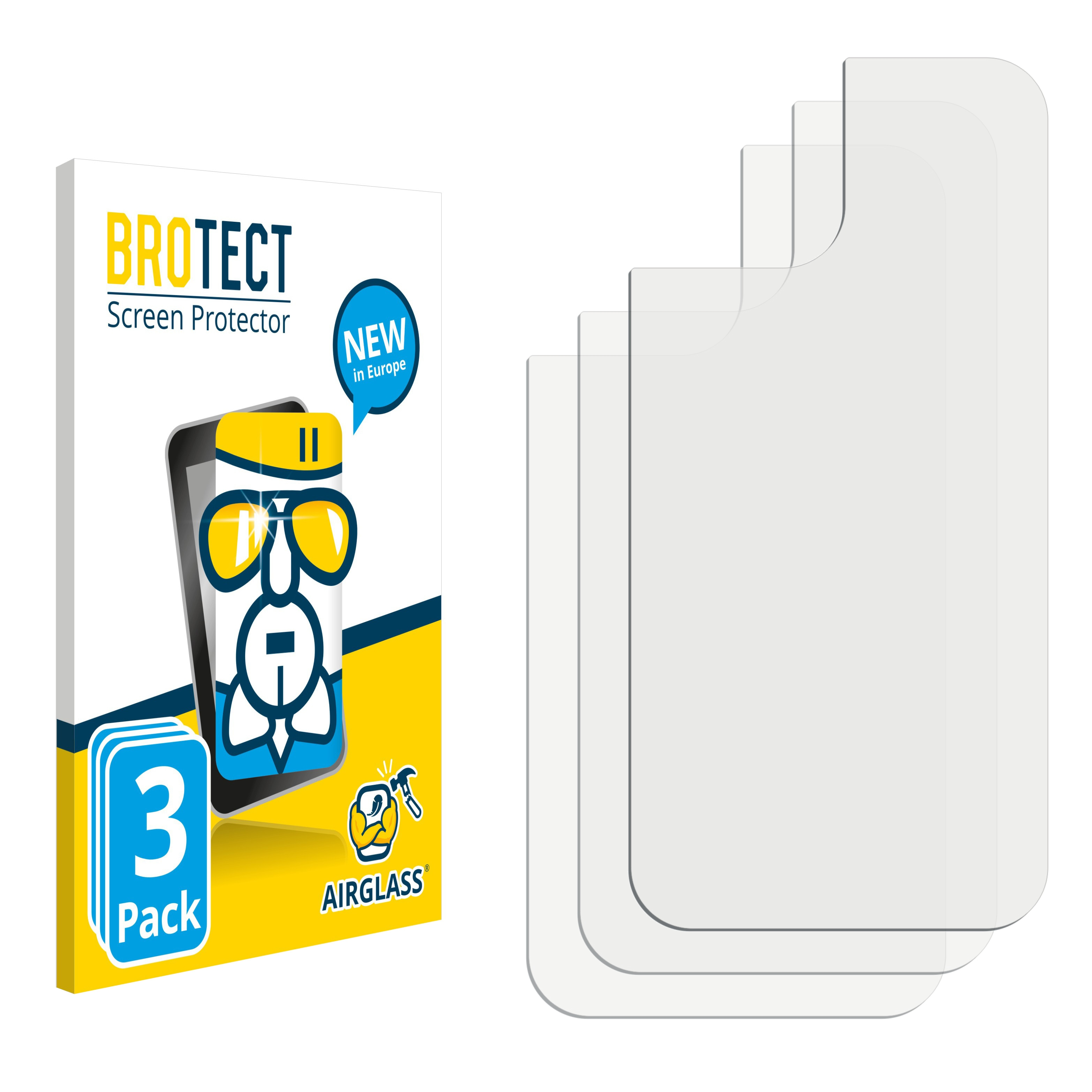 BROTECT 3x Airglass klare Schutzfolie(für iPhone Apple mini) 13