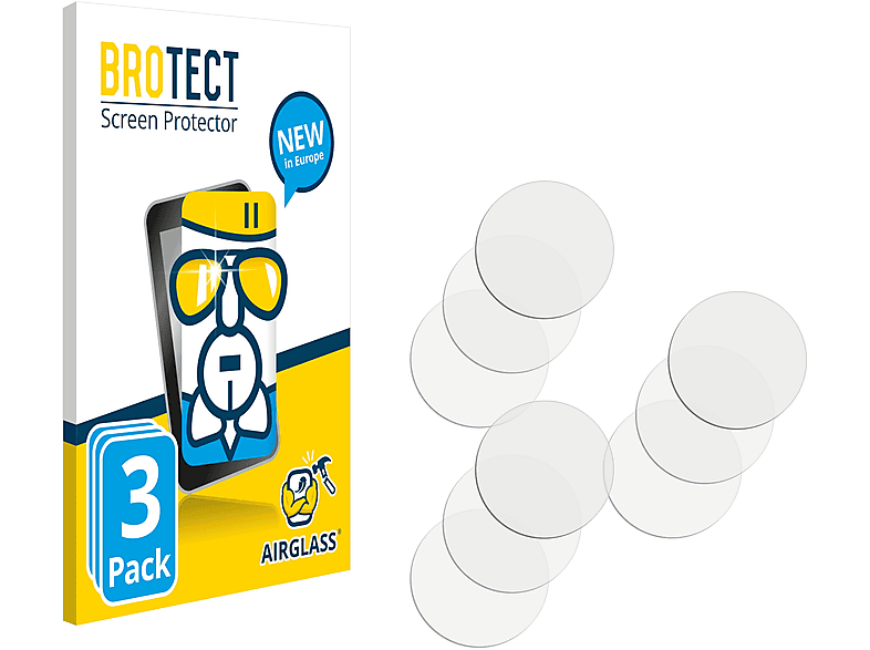 BROTECT 3x Airglass klare Schutzfolie(für Apple iPhone 11 Pro)