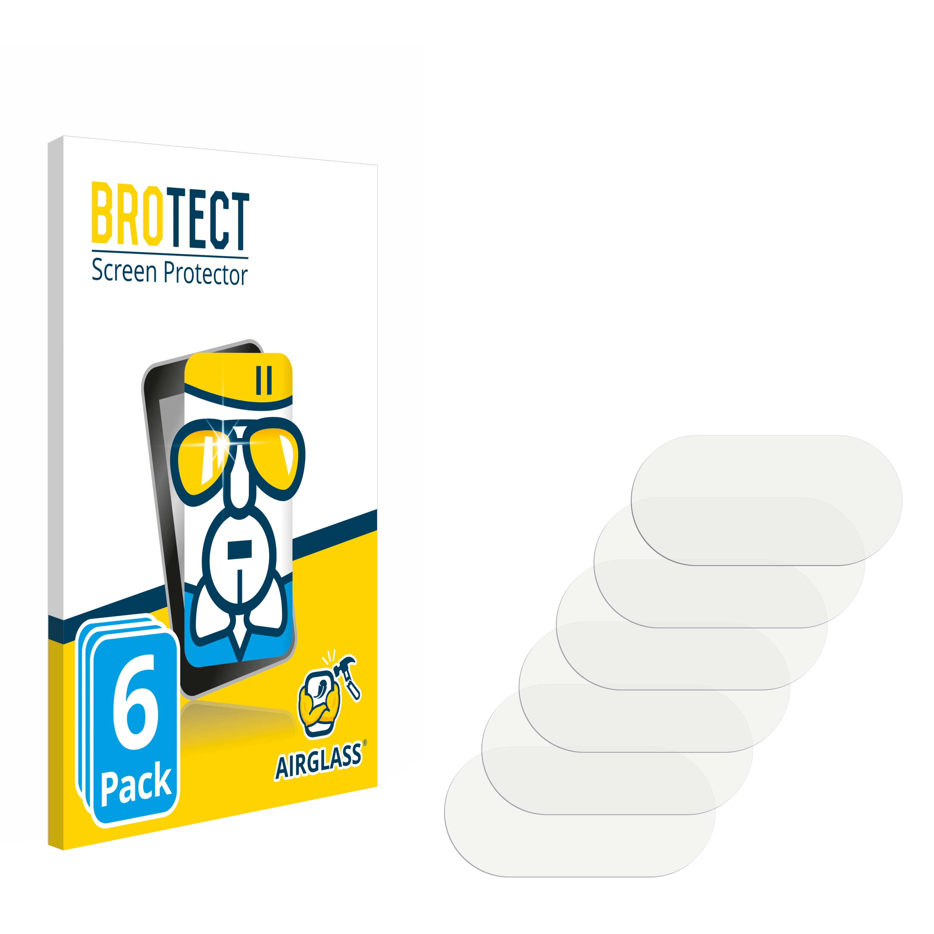 BROTECT 6x Airglass Tab klare Schutzfolie(für Pokini G10)