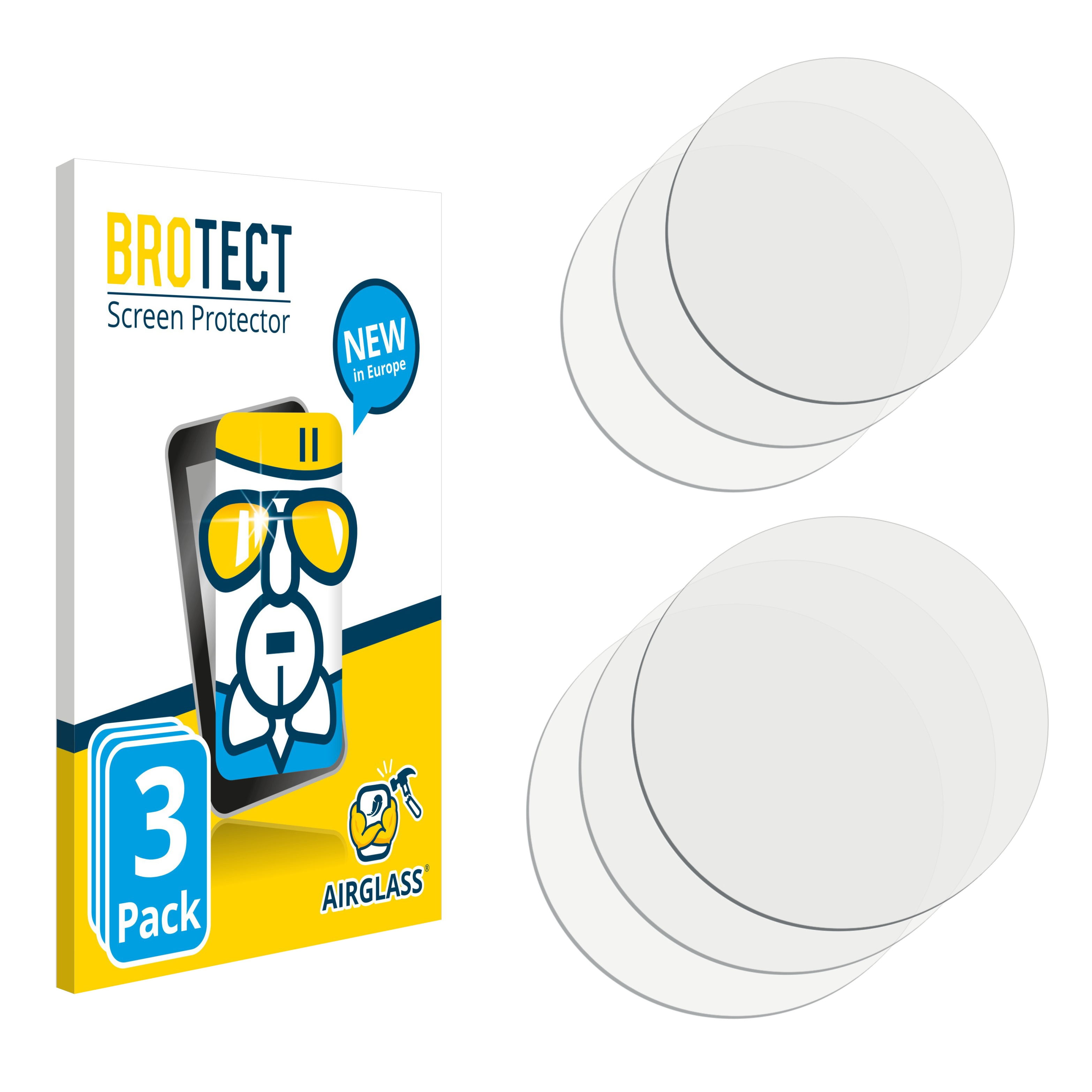 BROTECT 3x Airglass klare Schutzfolie(für Axon ZTE Kamera)) 5G (NUR 30