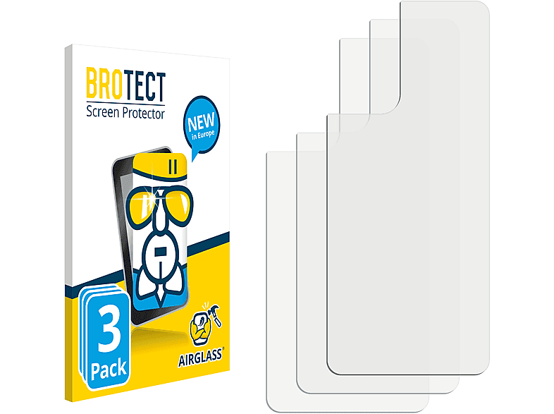 3x Airglass BROTECT Samsung klare Galaxy Schutzfolie(für A23)