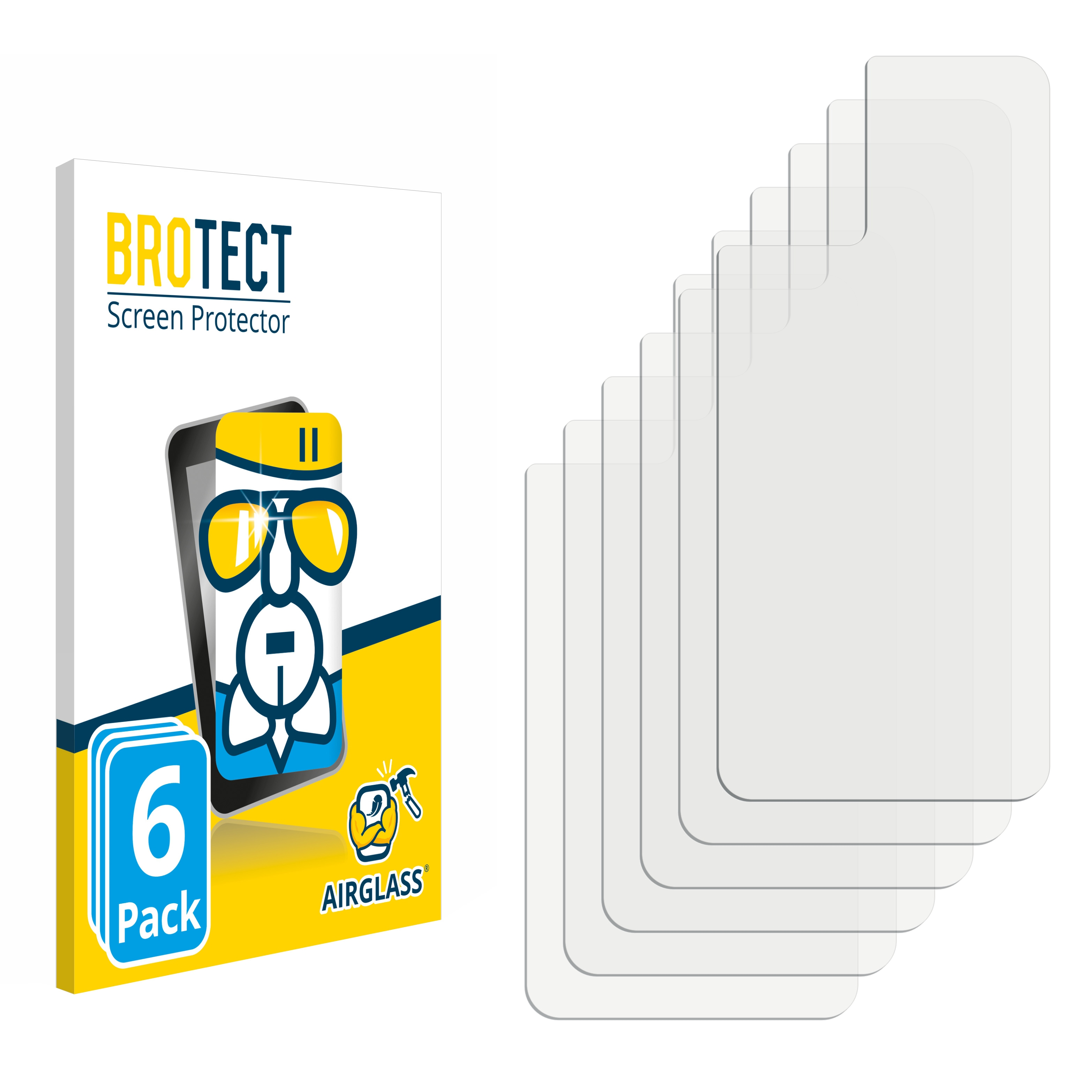 G13) klare BROTECT 6x Moto Airglass Motorola Schutzfolie(für