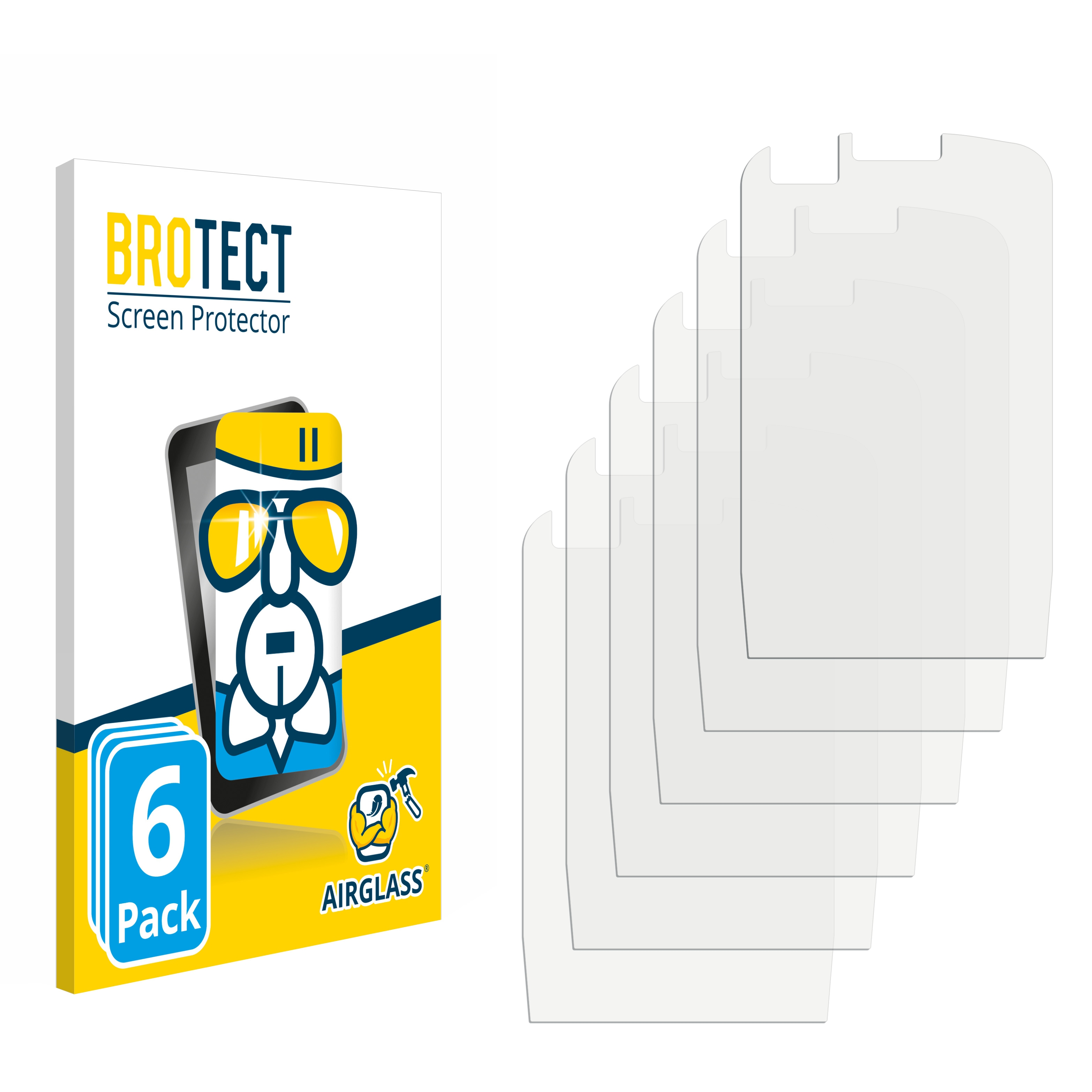 OpenScape R6) Airglass Unify klare Schutzfolie(für DECT BROTECT Phone 6x