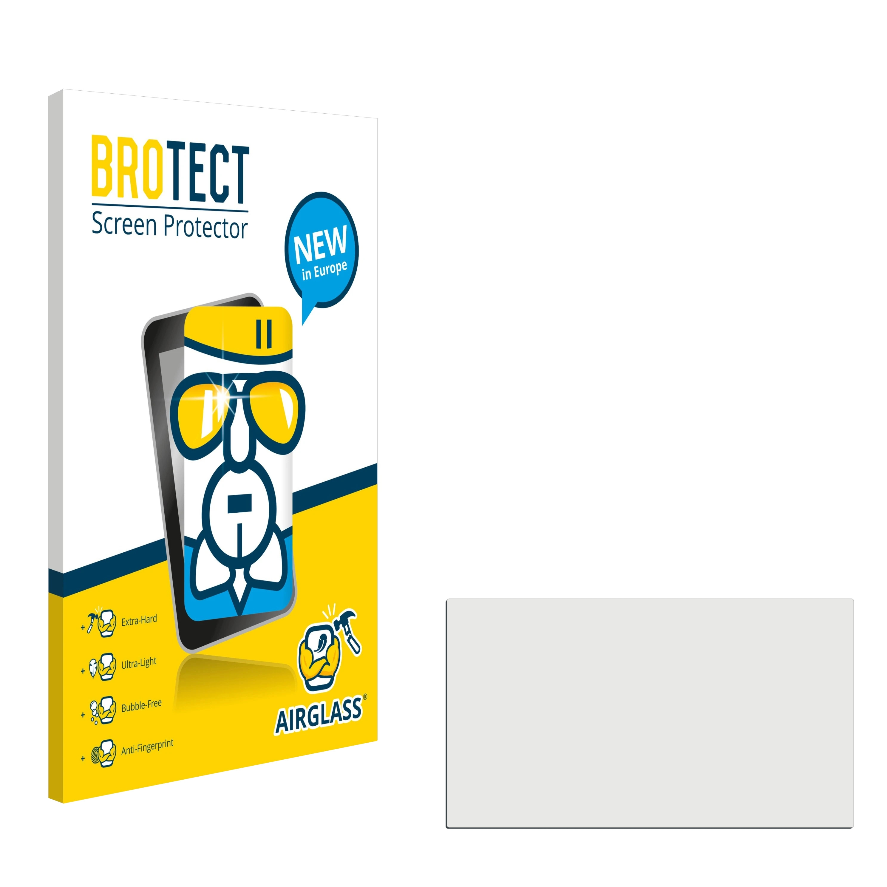 BROTECT Airglass klare Lifebook T580) Fujitsu Schutzfolie(für Siemens