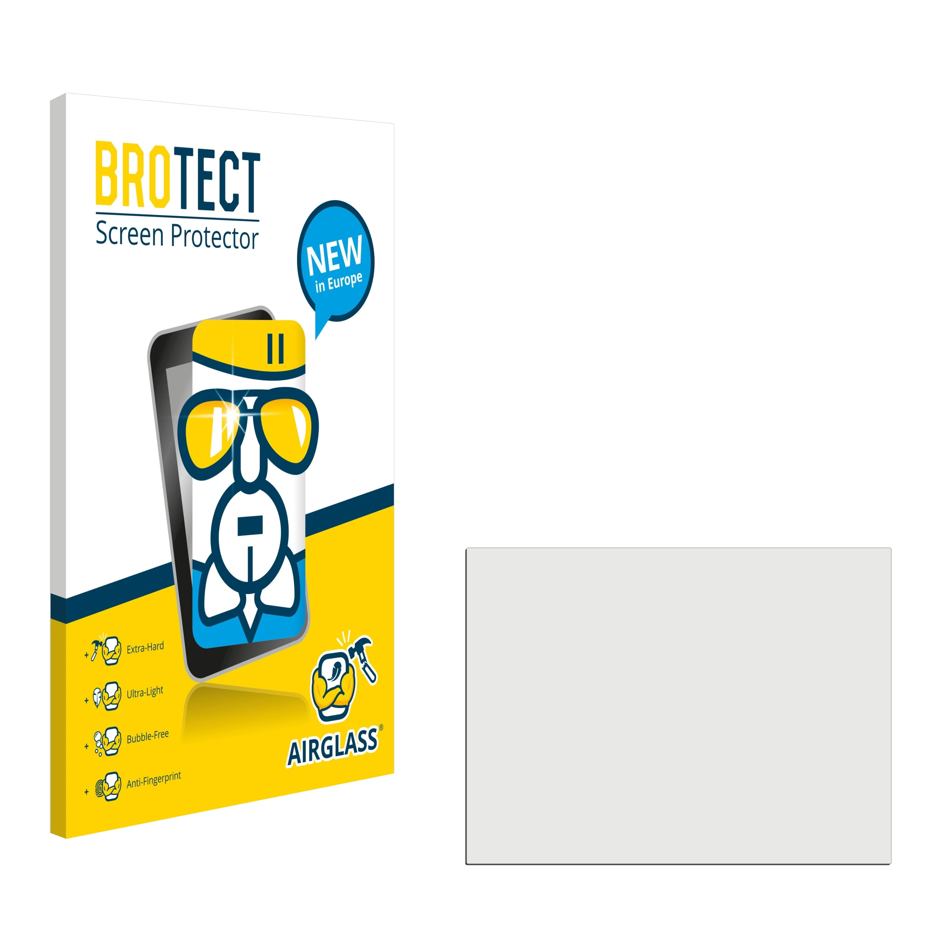 BROTECT Airglass klare Schutzfolie(für Panasonic Toughbook CF-19)