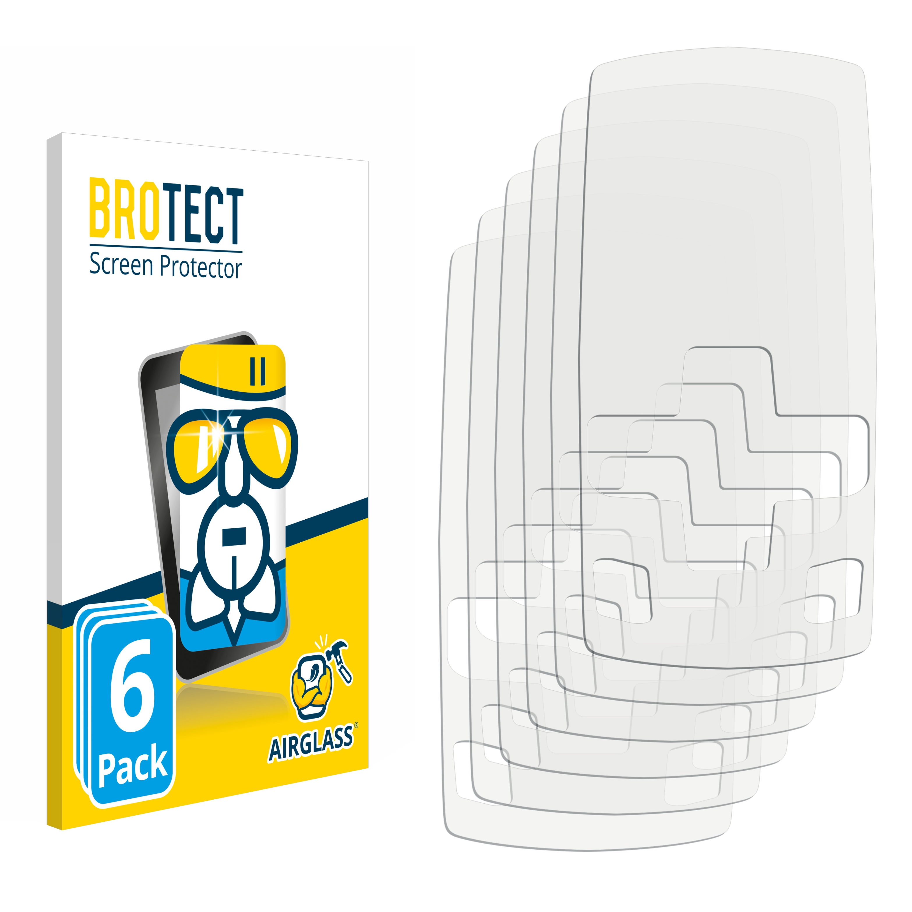 Bartec BROTECT 6x klare Schutzfolie(für Tech Airglass 400sde)