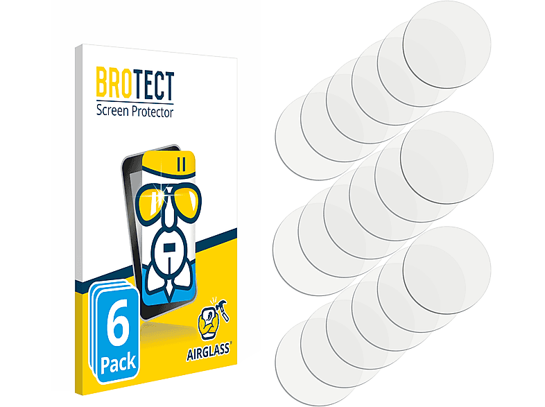 BROTECT 6x Airglass klare Schutzfolie(für Motorola Edge 30 Pro)